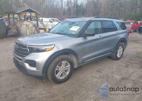 2021 Ford Explorer Xlt из США, поврежденный, VIN 1FMSK8DHXMGB65631